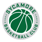 Sycamore Basketball Club Round Logo (Green &amp; Grey)
