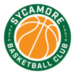 Sycamore Basketball Club Round Logo (Green &amp; Orange)